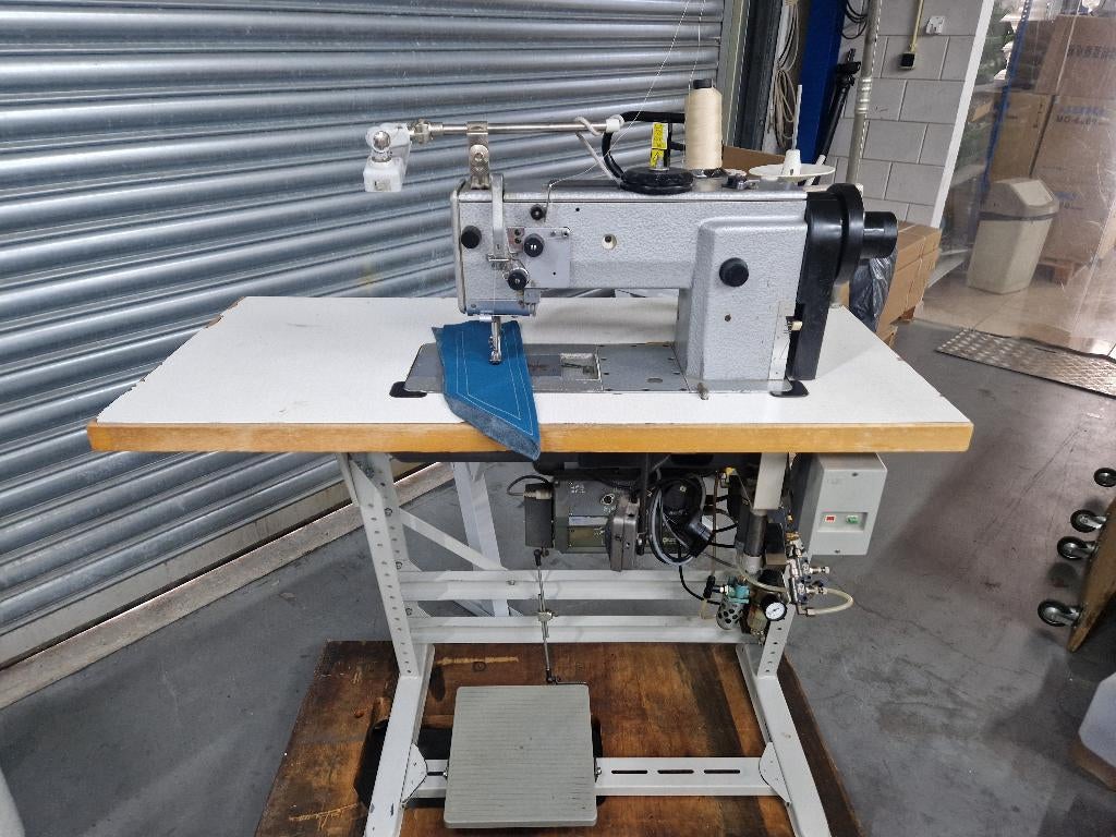 Durkopp Adler 467 Leermachine, Hobby en Vrije tijd, Naaimachines en Toebehoren, Gebruikt, Naaimachine, Industrieel, Ophalen