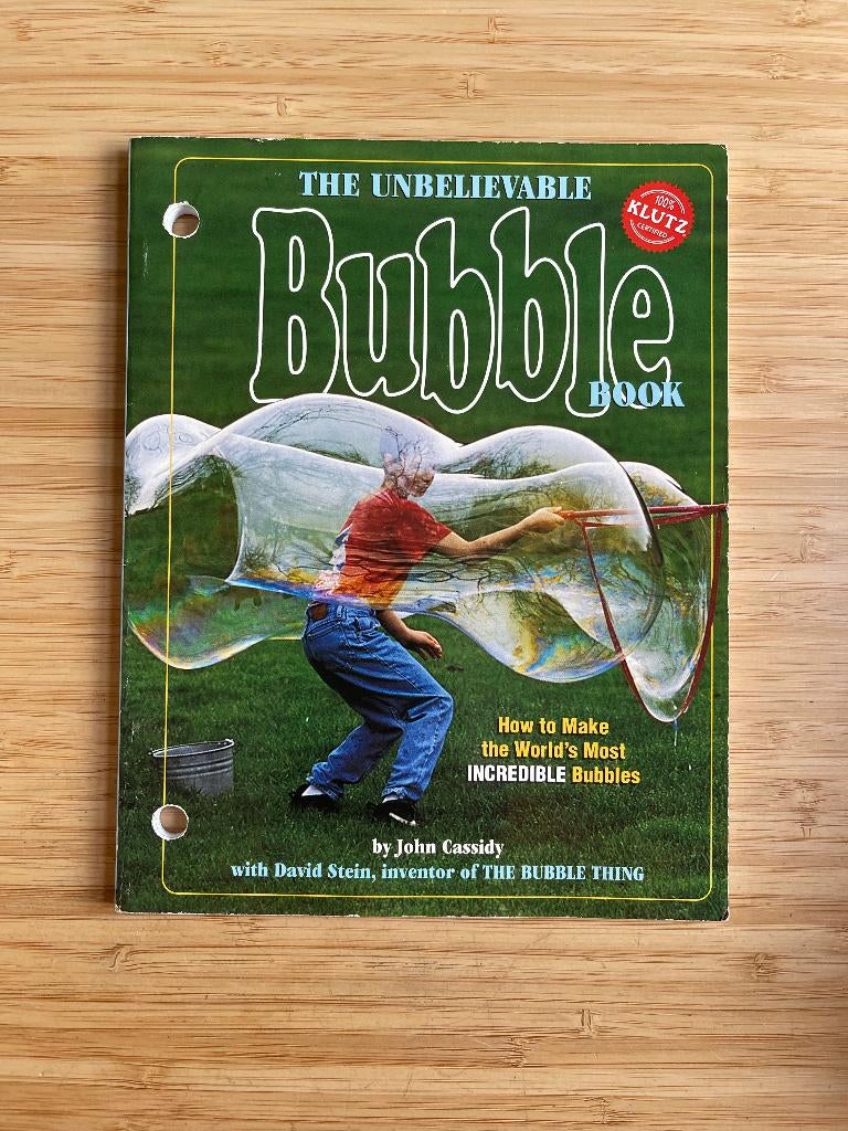 The Unbelievable Bubble Book Cassidy Bellenblazen, Boeken, Hobby en Vrije tijd, Ophalen of Verzenden, Gelezen, Overige onderwerpen
