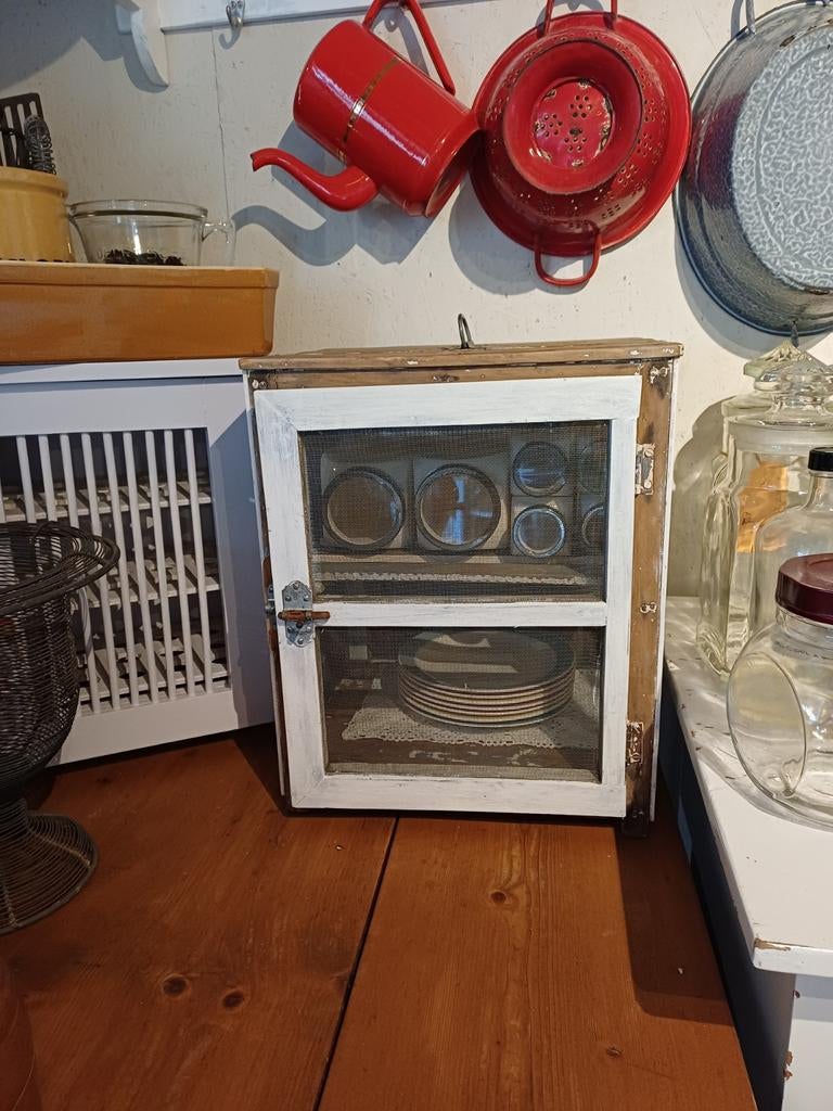 Oud Stoer  Vliegenkastje/Kaaskastje🧀🍞, Ophalen of Verzenden