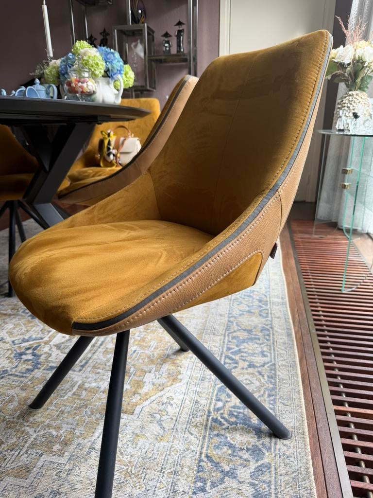 Eetkamer stoelen 6 stuks van XOOOC zo goed als nieuw., Huis en Inrichting, Stoelen, Zo goed als nieuw, Vijf, Zes of meer stoelen