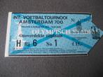ajax amsterdam 700 voetbal kaartje, Tickets en Kaartjes, Losse kaart, Eén persoon, Augustus