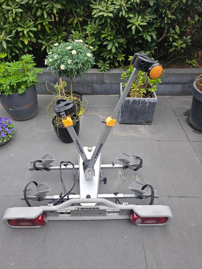 SPINDER Fiets(en) drager voor e-bike, Ophalen, Trekhaakdrager