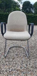 Giroflex fauteuil sledestoel wollen bekleding, Ophalen, Gebruikt, Eén