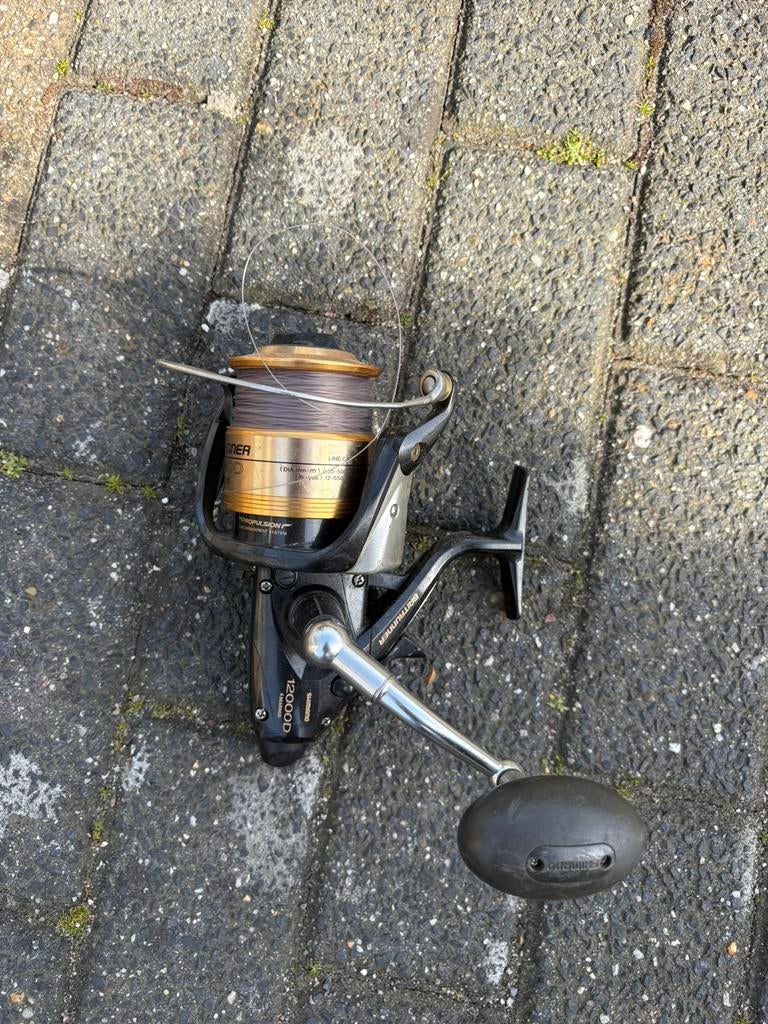 Shimano baitrunner, Watersport en Boten, Hengelsport | Algemeen, Ophalen of Verzenden, Zo goed als nieuw, Molen