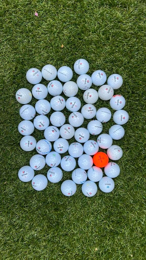 Wilson Staff golfballen, Sport en Fitness, Golf, Ophalen of Verzenden, Zo goed als nieuw, Bal(len)