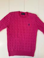 Roze kabeltrui van Ralph Lauren maat M ZGAN!, Kleding | Dames, Ophalen of Verzenden, Zo goed als nieuw, Maat 38/40 (M), Roze