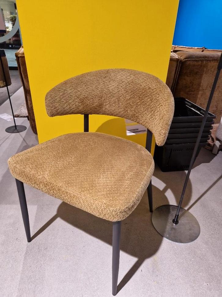 UIT VOORRAAD! eetkamerstoel Bari moss (op=op), Huis en Inrichting, Stoelen, Nieuw, Vijf, Zes of meer stoelen, Stof, Ophalen of Verzenden