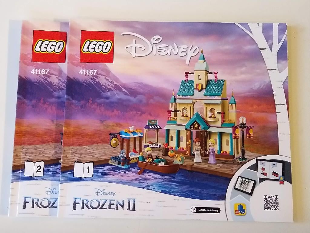 Lego Disney Princess 41167 Frozen2 : Kasteeldorp Arendelle, Ophalen of Verzenden, Zo goed als nieuw, Complete set, Lego