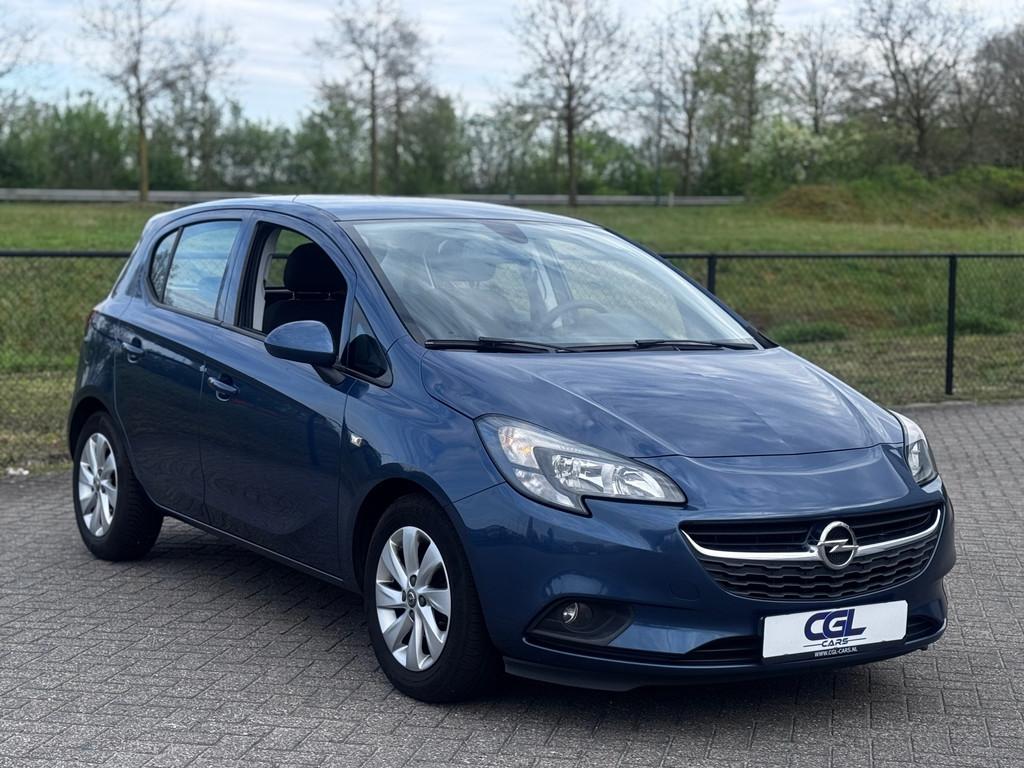 Opel Corsa 1.2 Edition+Airco+DealerOnderhouden+APK, Auto's, Opel, Voorwielaandrijving, Stof, Gebruikt, Zwart