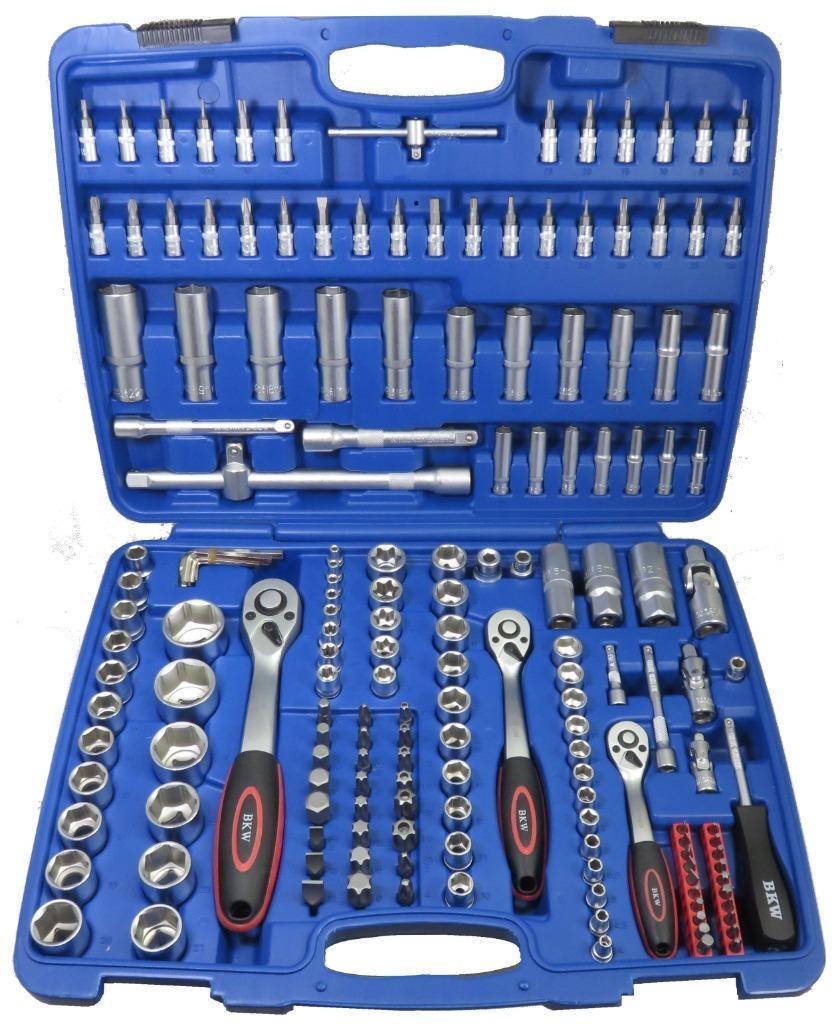 Doppenset 171dlg. Pro  Professionele kwaliteit., Auto diversen, Autogereedschap, Nieuw, Ophalen of Verzenden