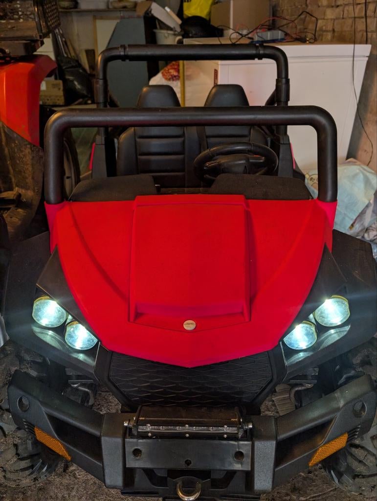 Elektrische kinderauto, Ophalen