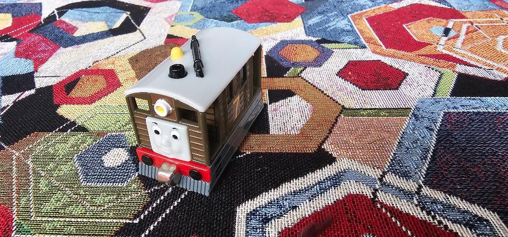 Thomas de trein take n play Toby, Kinderen en Baby's, Speelgoed | Thomas de Trein, Ophalen of Verzenden, Zo goed als nieuw