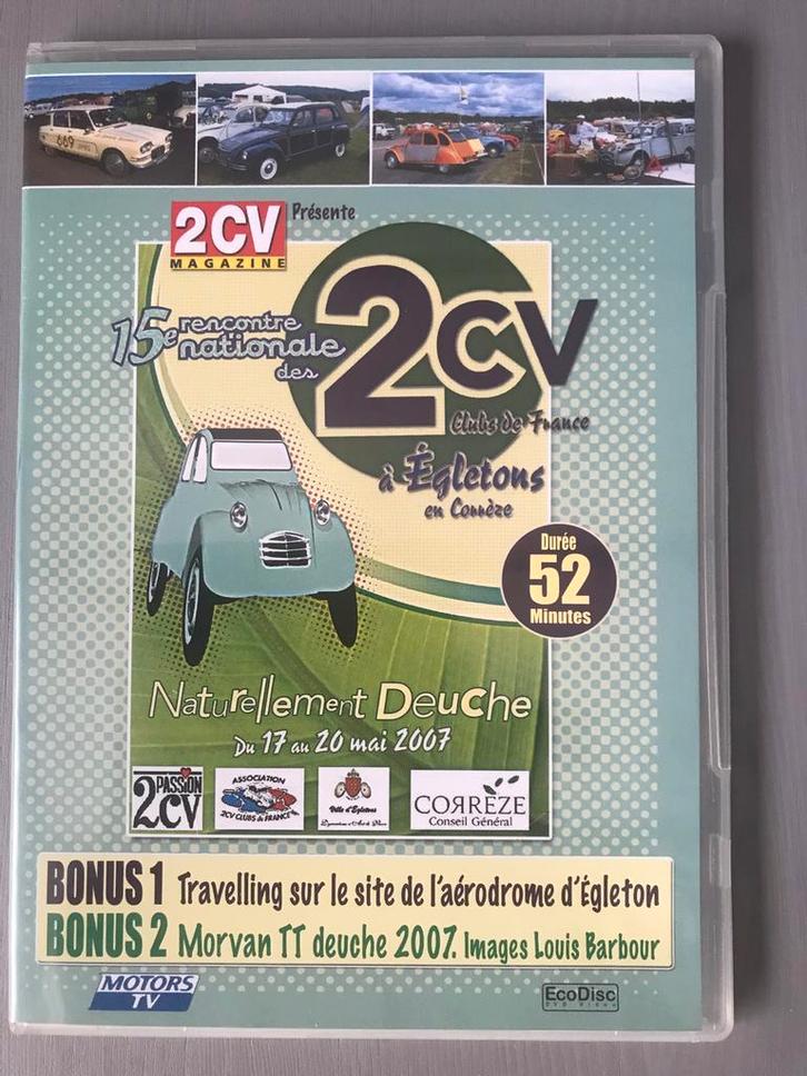 2CV Magazine DVD - 15e Nationale Rencontre 2CV Egletons 2007, Cd's en Dvd's, Dvd's | Overige Dvd's, Gebruikt, Alle leeftijden
