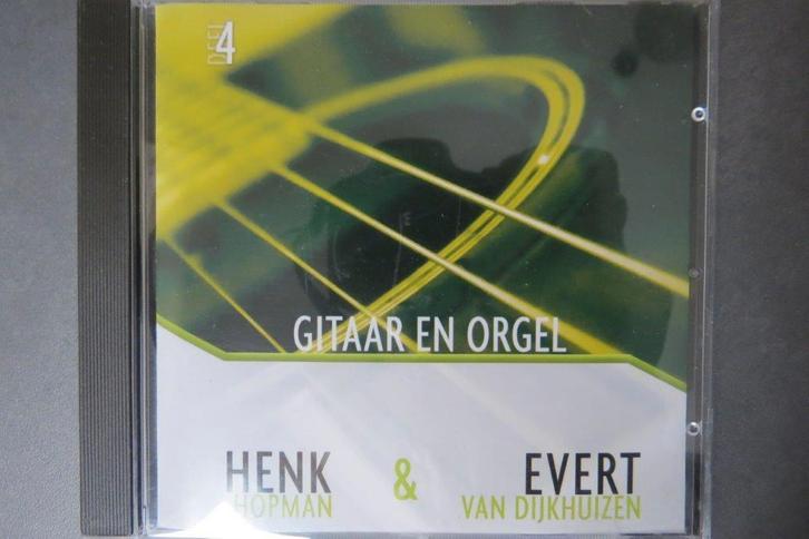 Cd: Gitaar en orgel, Henk Hopman en Evert van Dijkhuizen, Cd's en Dvd's, Cd's | Religie en Gospel, Zo goed als nieuw, Gospel, Ophalen of Verzenden
