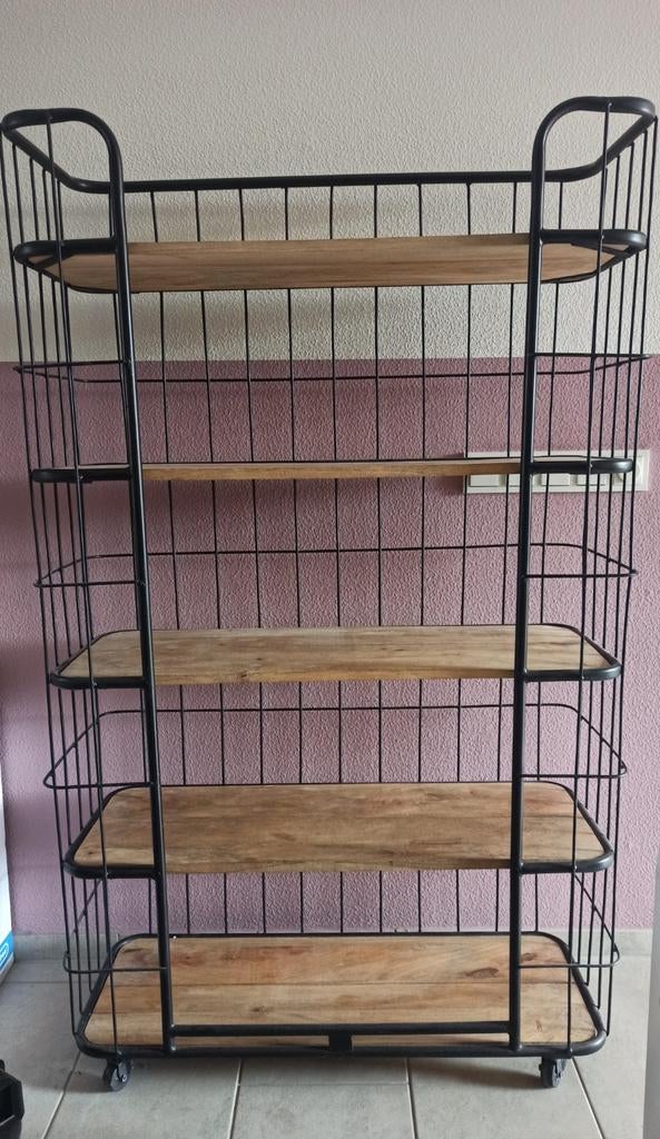 Bakkerskast 5 planken, Huis en Inrichting, Kasten | Stellingkasten, Ophalen, Gebruikt