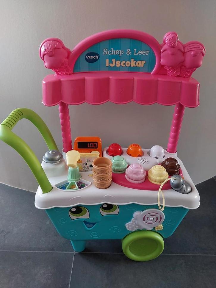 VTech ijscokar, Kinderen en Baby's, Speelgoed | Vtech, Zo goed als nieuw, 2 tot 4 jaar, Ophalen