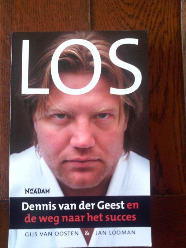 sportboek-Dennis van der Geest en de weg naar het succes, Ophalen of Verzenden, Gelezen, Vechtsport