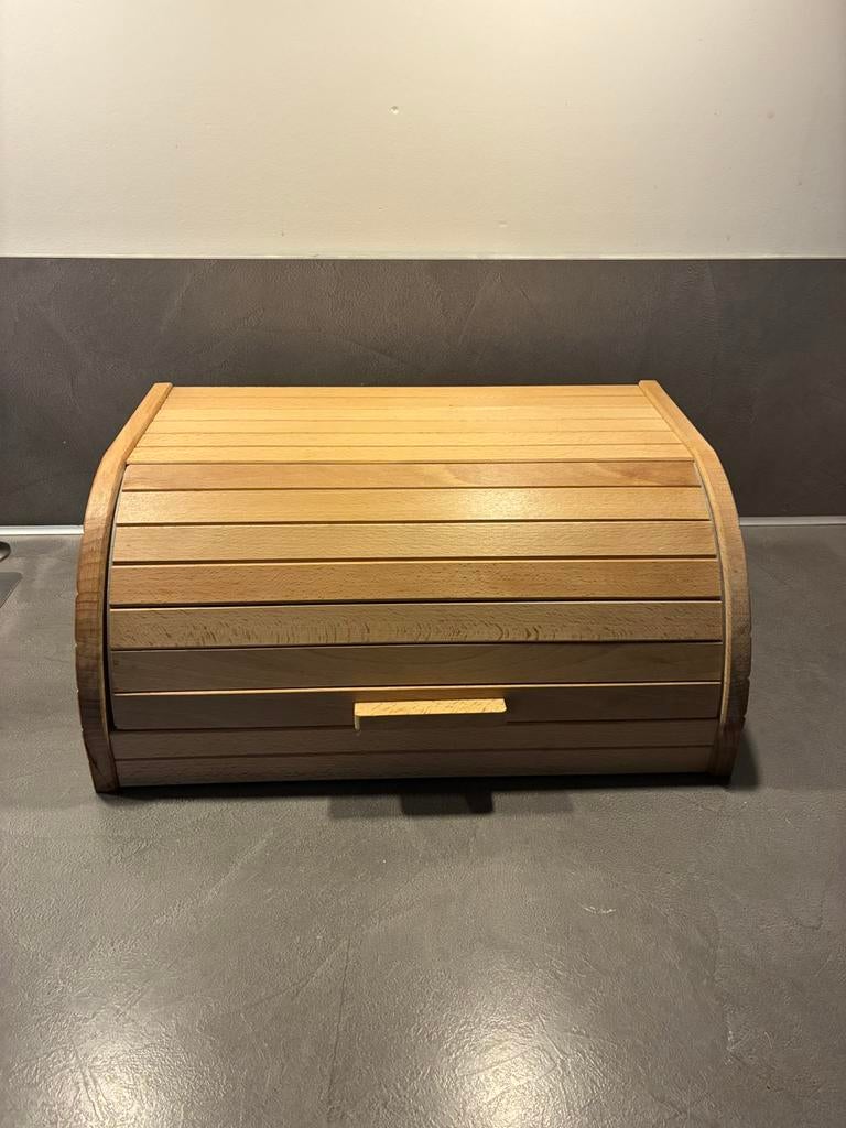 Houten Ikea Broodtrommel z.g.a.n, Ophalen of Verzenden, Zo goed als nieuw