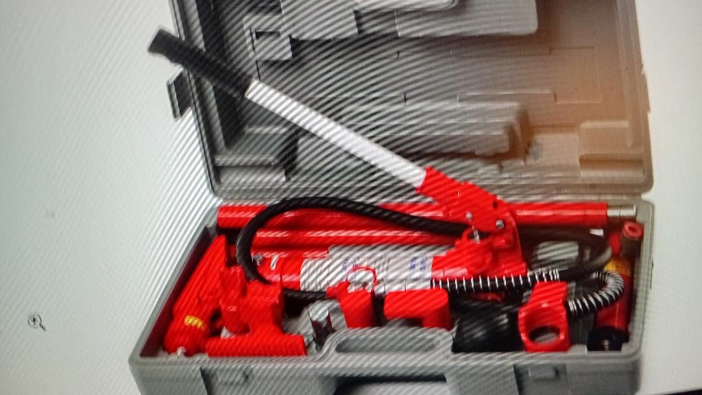 4ton uitdeukset,schade herstel set, Ophalen of Verzenden, Nieuw, Hydraulisch, Garagekrik