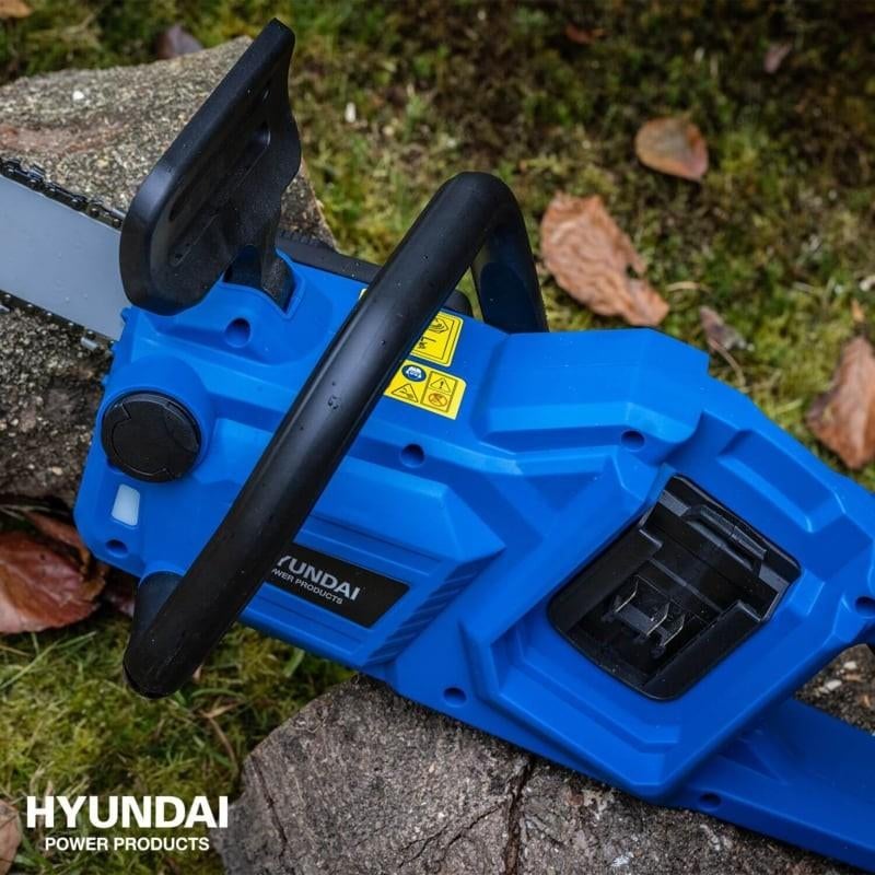 Hyundai accu kettingzaag 56187, 35cm zaagblad, Tuin en Terras, Handzagen, Ophalen of Verzenden