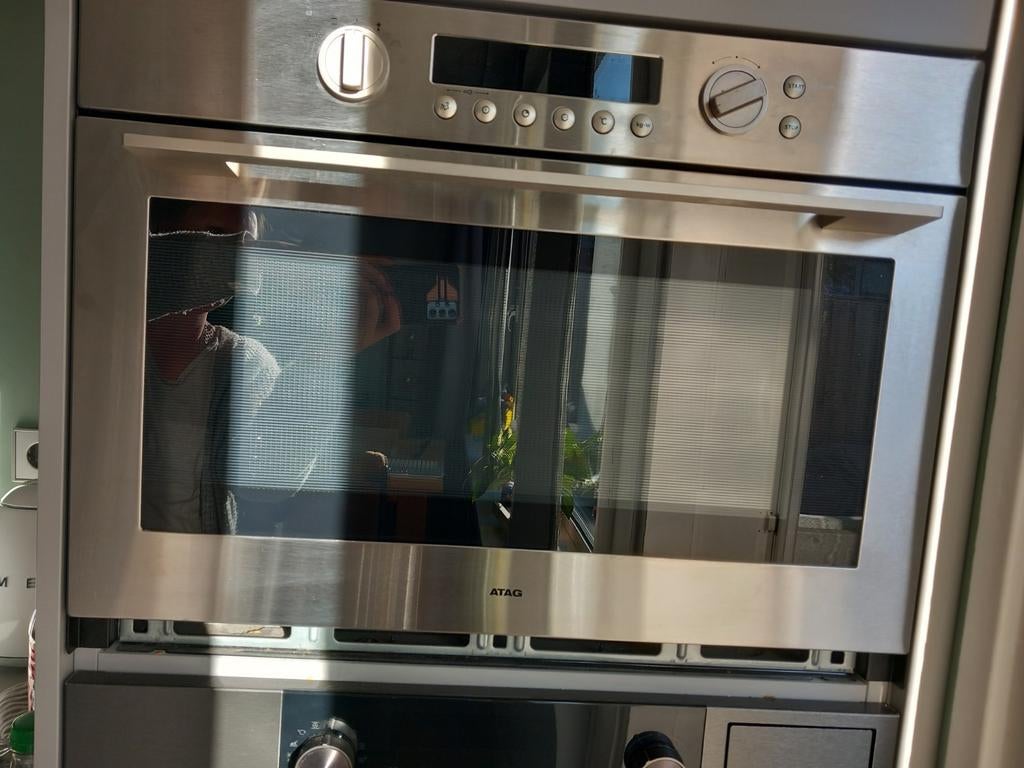 Atag magnetron oven inbouw, Witgoed en Apparatuur, Ophalen of Verzenden, 45 tot 60 cm