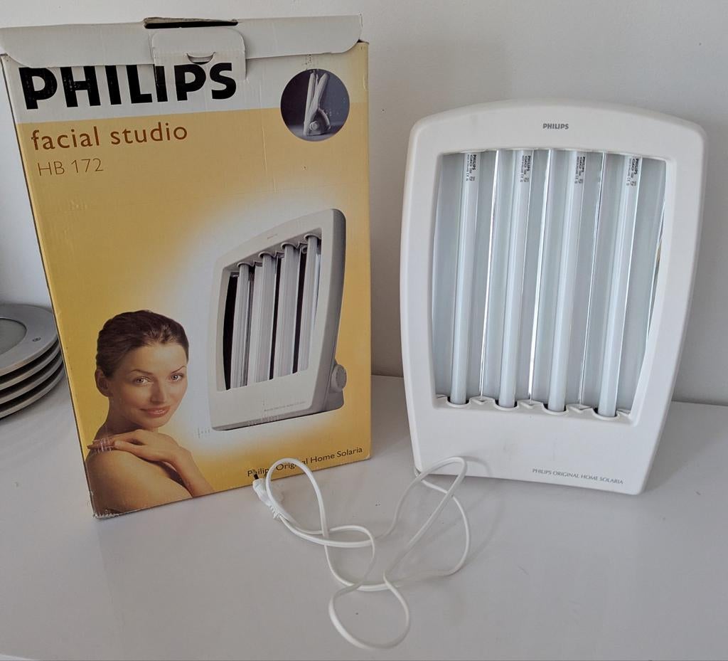 Philips gezichtsbruiner facial studio HB172 amper gebruikt, Ophalen of Verzenden