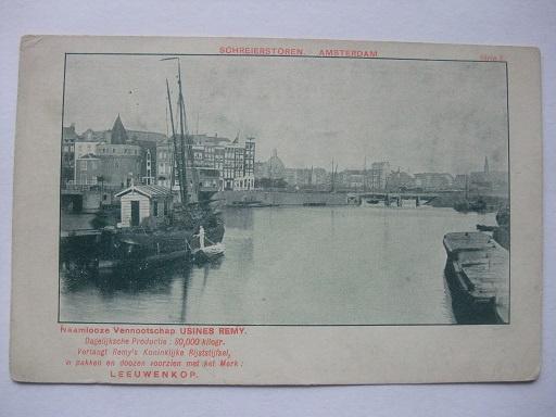 P219 Amsterdam - Schreierstoren, Verzamelen, Ansichtkaarten | Nederland, Verzenden, Voor 1920, Ongelopen, Noord-Holland