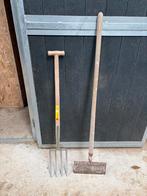 Vork en vloer schraper, Ophalen of Verzenden, Gebruikt, Vork