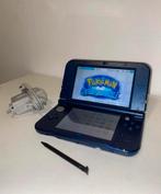 New nintendo 3ds xl blue met veel games!, Gebruikt, Blauw, Ophalen of Verzenden, 3DS