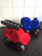 Rubbabu Brandweer en locomotief - groot formaat, Ophalen of Verzenden, Zo goed als nieuw