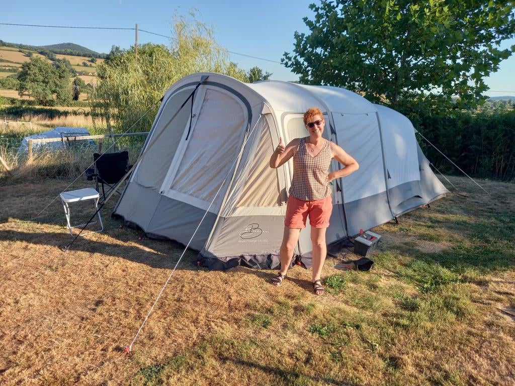 Bandani Royal Prestige 310 RSC, Caravans en Kamperen, Tenten, Ophalen, Tot en met 4