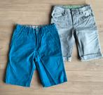 Korte broeken: Nette blauwe C&A (134) & Spijker Blue Ridge (, Ophalen of Verzenden, Gebruikt, Jongen, Broek