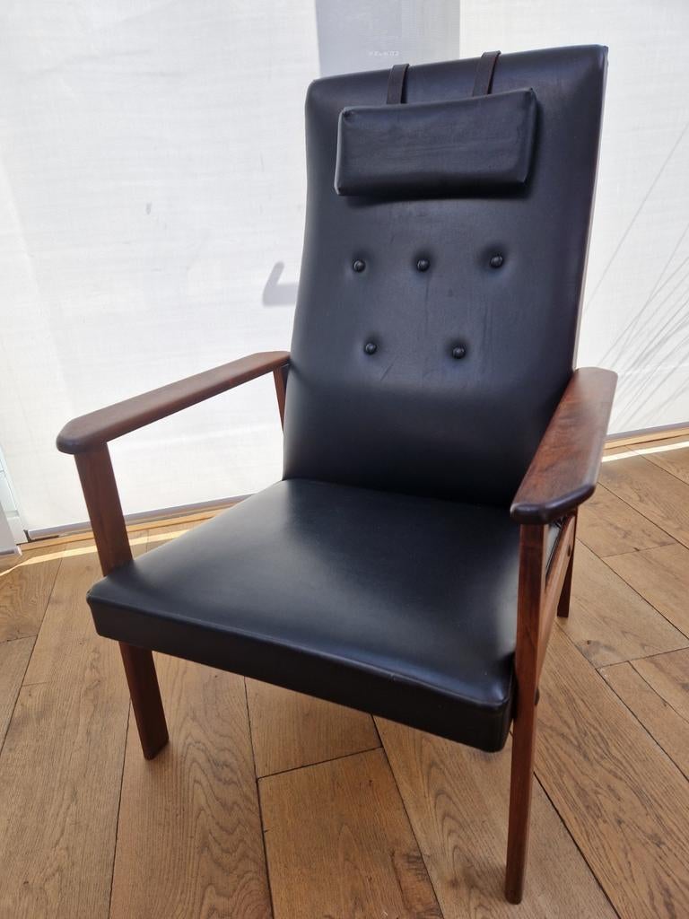 prachtige vintage design stoel/retro fauteuil made in Sweden, Ophalen, Huis en Inrichting