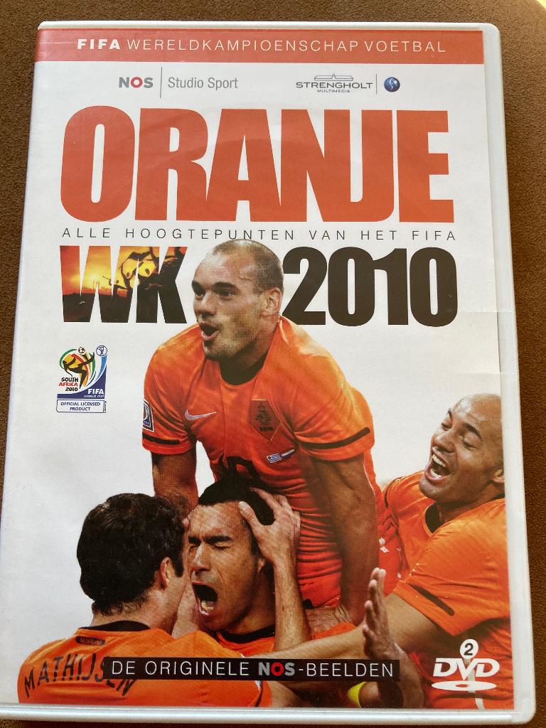 DVD oranje WK 2010, Voetbal, Alle leeftijden, Ophalen of Verzenden, Zo goed als nieuw