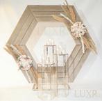 Hexagon Backdrop - Evenementen, Bruiloften, Huis en Inrichting, Ophalen, Gebruikt