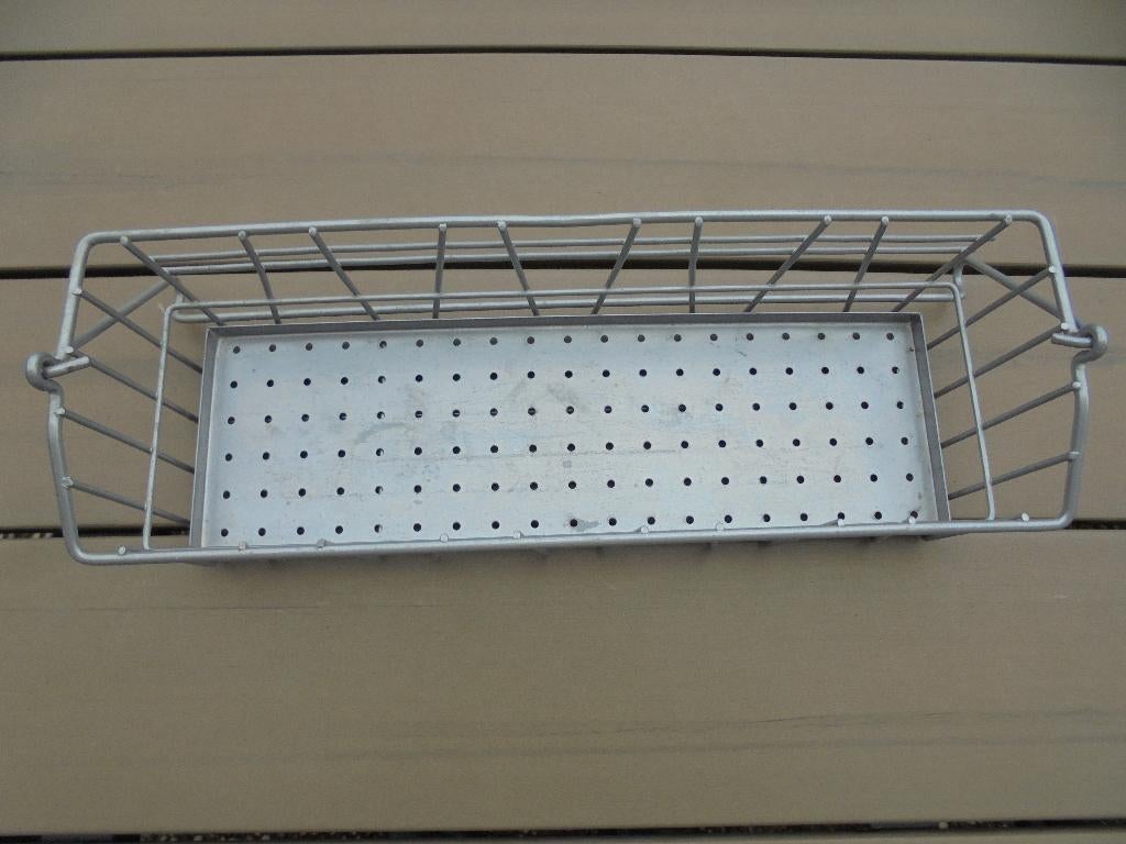 O13 Metalen mandje Ikea, Overige materialen, Gebruikt, Mand, Ophalen of Verzenden