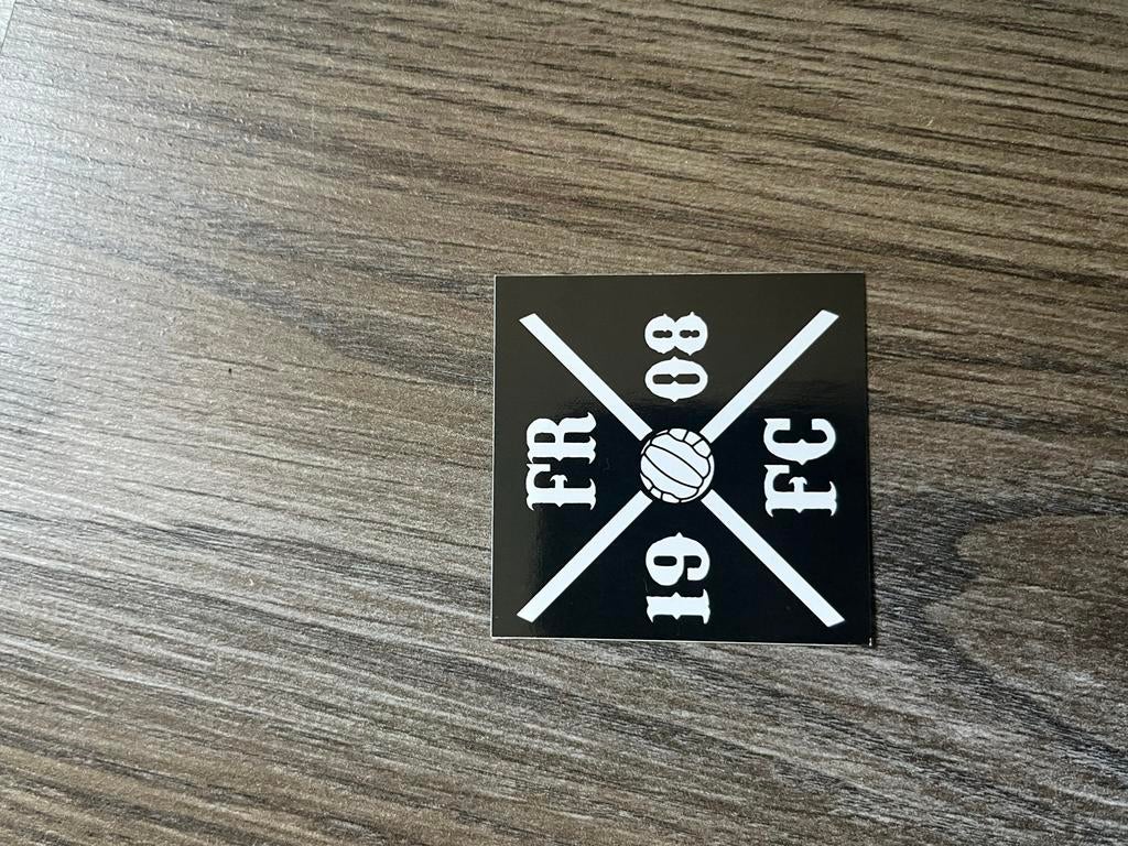 Feyenoord Sticker - FR FC 1908 Voetbal Logo, Ophalen of Verzenden, Nieuw, Sport