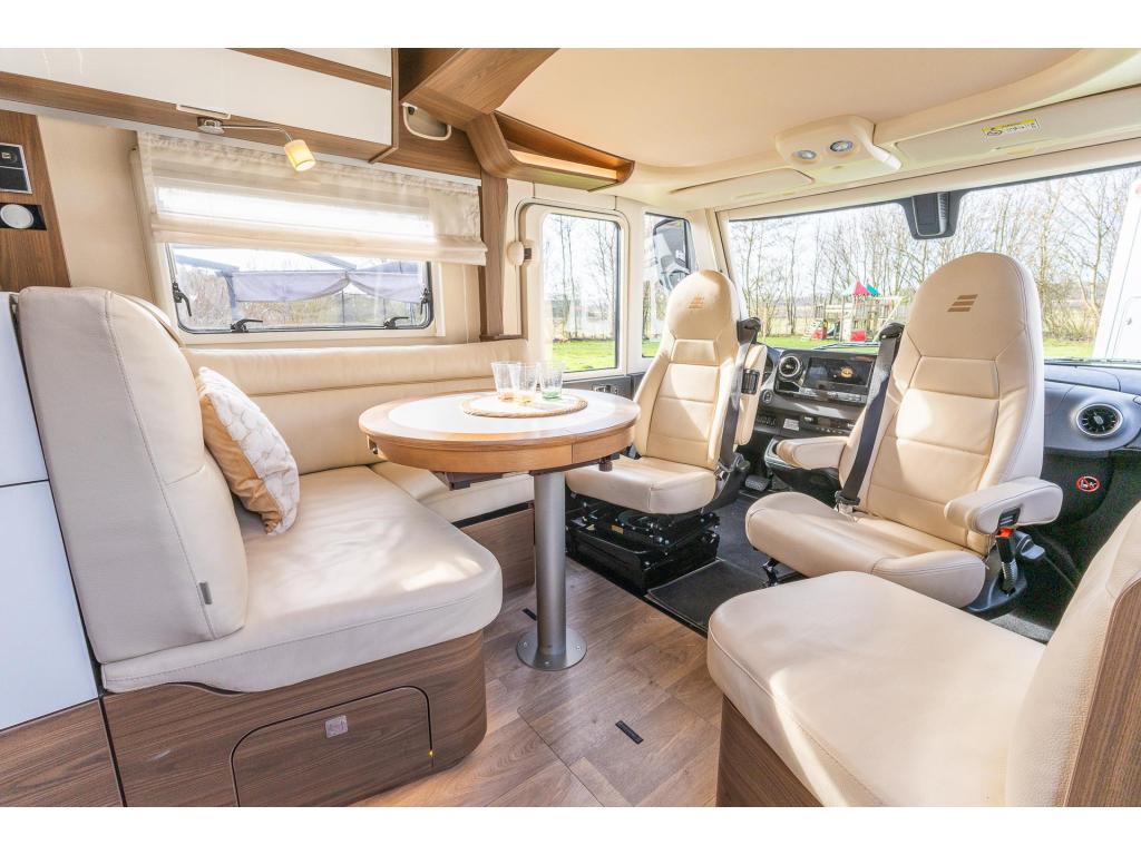 Hymer B790 I Masterline Mercedes 2021 23dkm 9G-TRONIC, Luifel, Koelkast, Vloeistofverwarming, Bedrijf