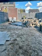 !!!Gratis +- 200  tuintegels + 70 euro verdienen ..!!!, Tuin en Terras, Tegels en Klinkers, Ophalen of Verzenden, Gebruikt, Beton