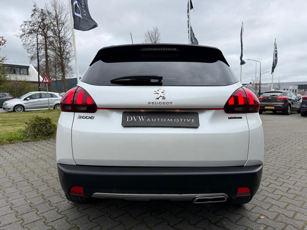 Peugeot 2008 1.2 PureTech GT-Line, Auto's, Peugeot, Voorwielaandrijving, Gebruikt, Zwart, 1199 cc