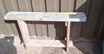 Te koop gebruikt steiger houten bankje, Ophalen, Gebruikt, Overige typen, Minder dan 2 meter