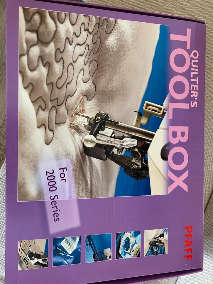 Pfaff Quilter’s Toolbox, Hobby en Vrije tijd, Naaimachines en Toebehoren, Zo goed als nieuw, Toebehoren, Pfaff, Ophalen of Verzenden