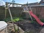 Houten schommel en glijbaan, Kinderen en Baby's, Speelgoed | Buiten | Speeltoestellen, Ophalen of Verzenden
