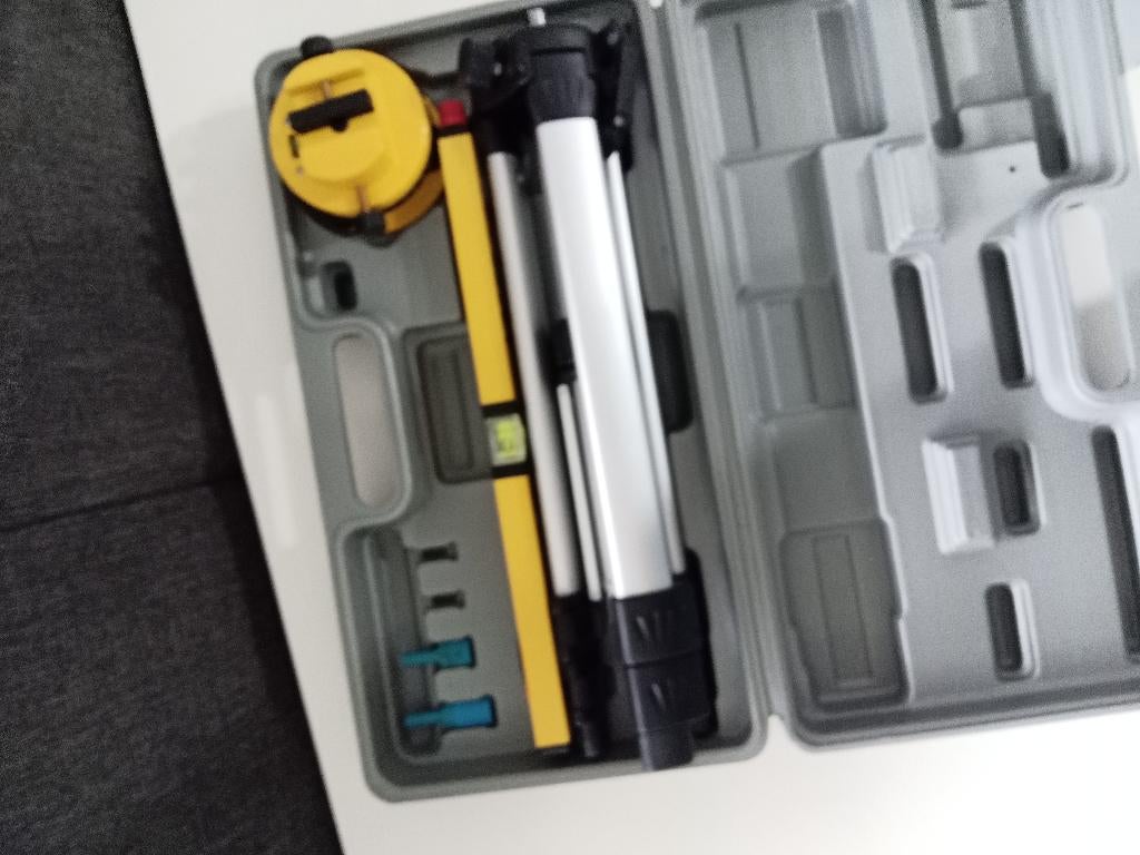 Laser meet systeem in koffer met tripod, Ophalen of Verzenden, Zo goed als nieuw
