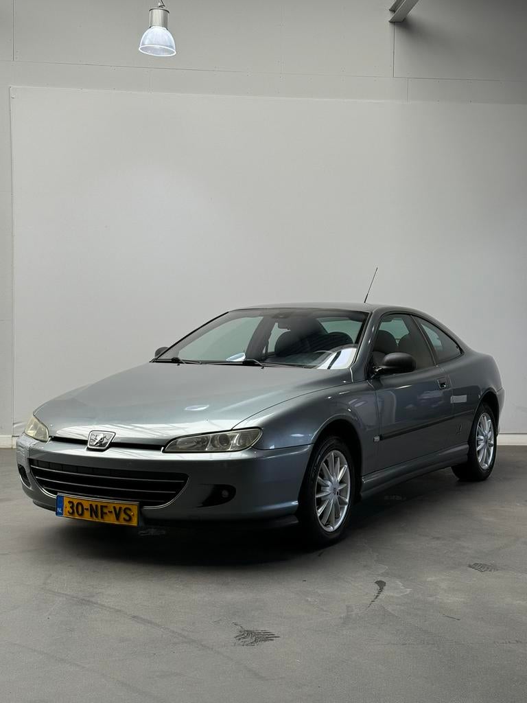 Peugeot 406 2.0 16V Coupe AUT 2003 / Facelift / Origineel NL, Auto's, Peugeot, 136 pk, Zwart, 4 cilinders, 4 stoelen