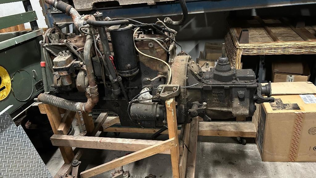 DAF YA 126 motorblok + versnellingsbak, Ophalen, Landmacht, Nederland, Overige typen