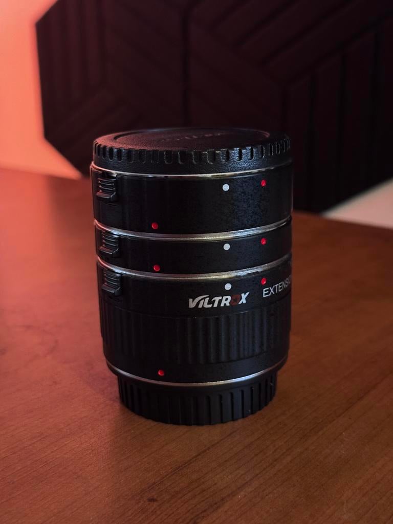 Viltrox EF extensions tubes actieve mount, Ophalen of Verzenden, Zo goed als nieuw, Toebehoren