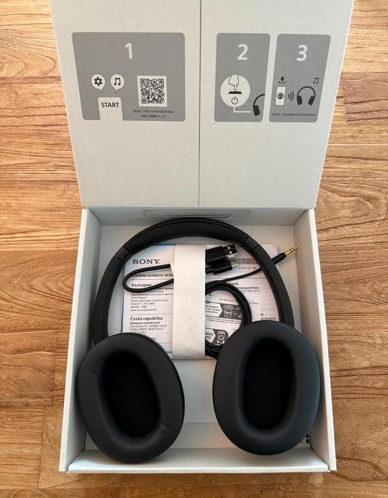 Sony-koptelefoon (WH-CH720N, zwart), Audio, Tv en Foto, Koptelefoons, Verzenden, Nieuw, Over oor (circumaural), Draadloos