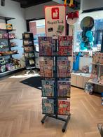 Stalen Boekenrek op Wielen met Extra Grote Vakken, Huis en Inrichting, Ophalen, Met plank(en), Gebruikt, 50 tot 100 cm