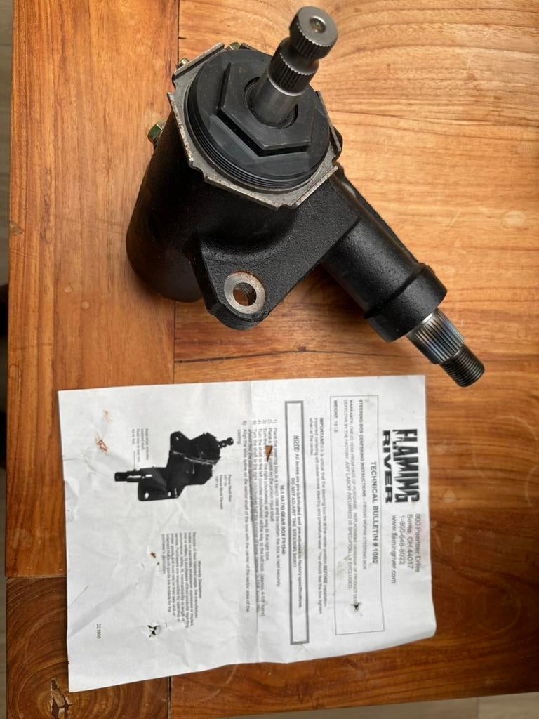 Flaming River manual stuurhuis, FR1540, Auto-onderdelen, Ophanging en Onderstel, Amerikaanse onderdelen, Nieuw, Ophalen of Verzenden